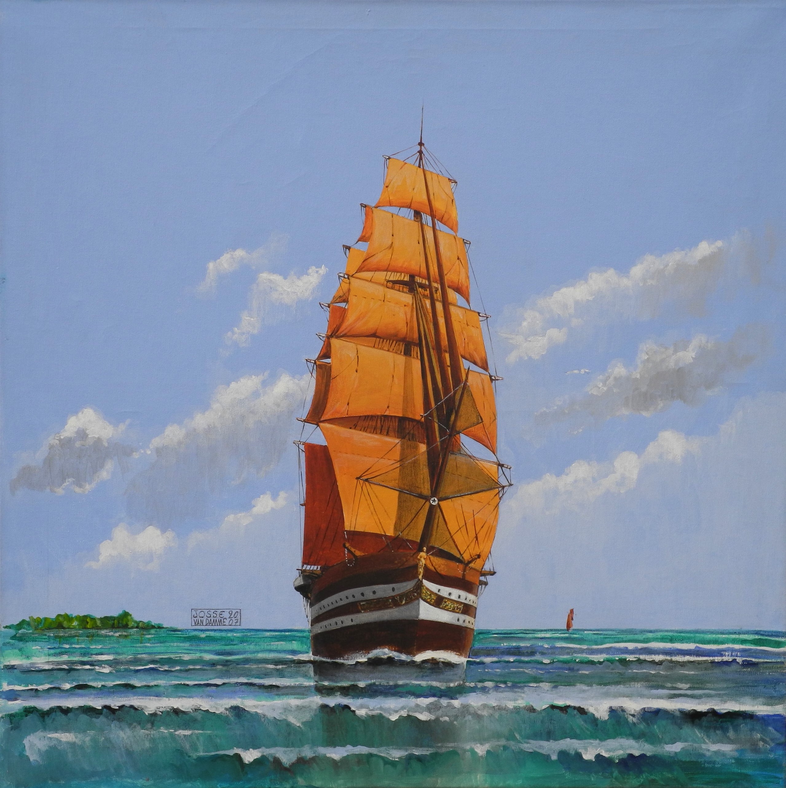 Amerigo Vespucci von Van Damme, Josse