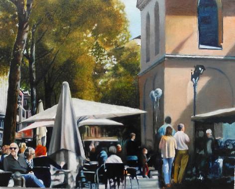 Frühling an St. Aposteln von Wandelt, Hans-Peter