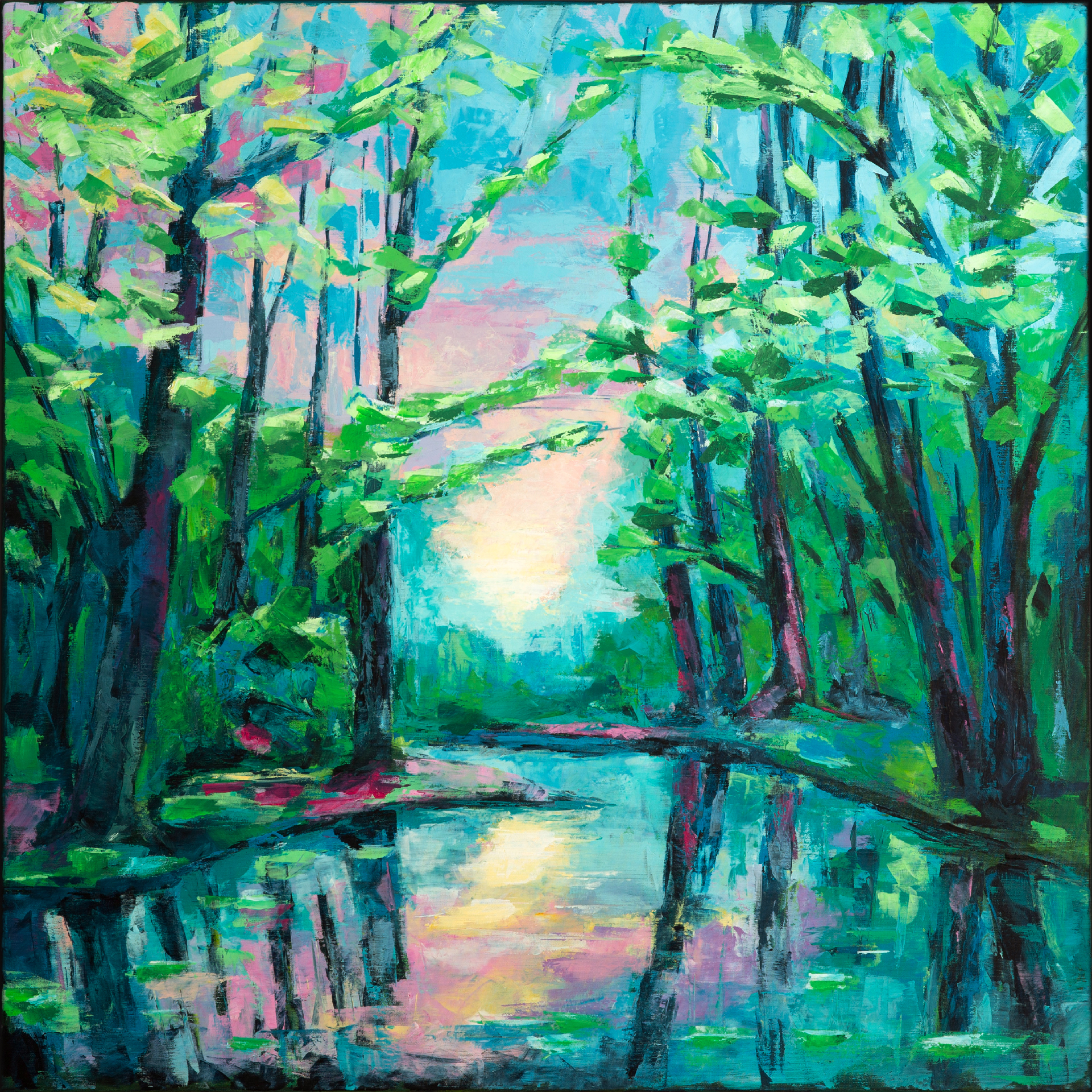 Wald 18 - waldsee von Schneiderwind, Alfred 