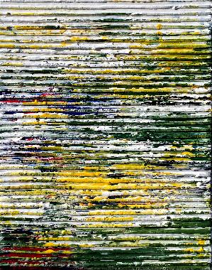 Abstrakter Tanz der Farben  II von Schüller, Patrizia