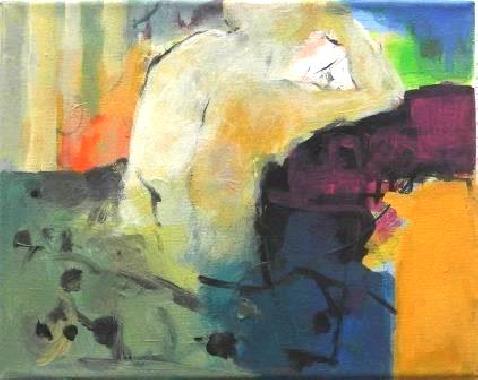 Lila Akt VI von Hühn, Gudrun