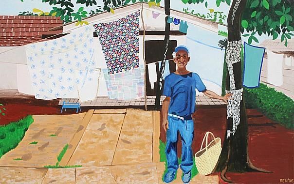 Een man kan de was doen von van der Linden, Renneke