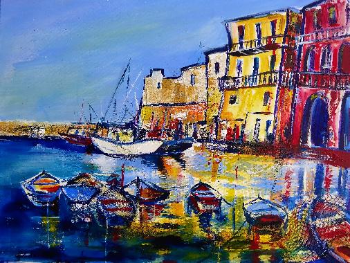 Hafen von Monopoli von Hilscher, Sabine 