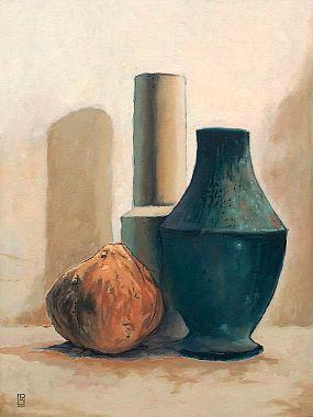 Stilleben mit 3 Objekten von Gottschalk, Michael