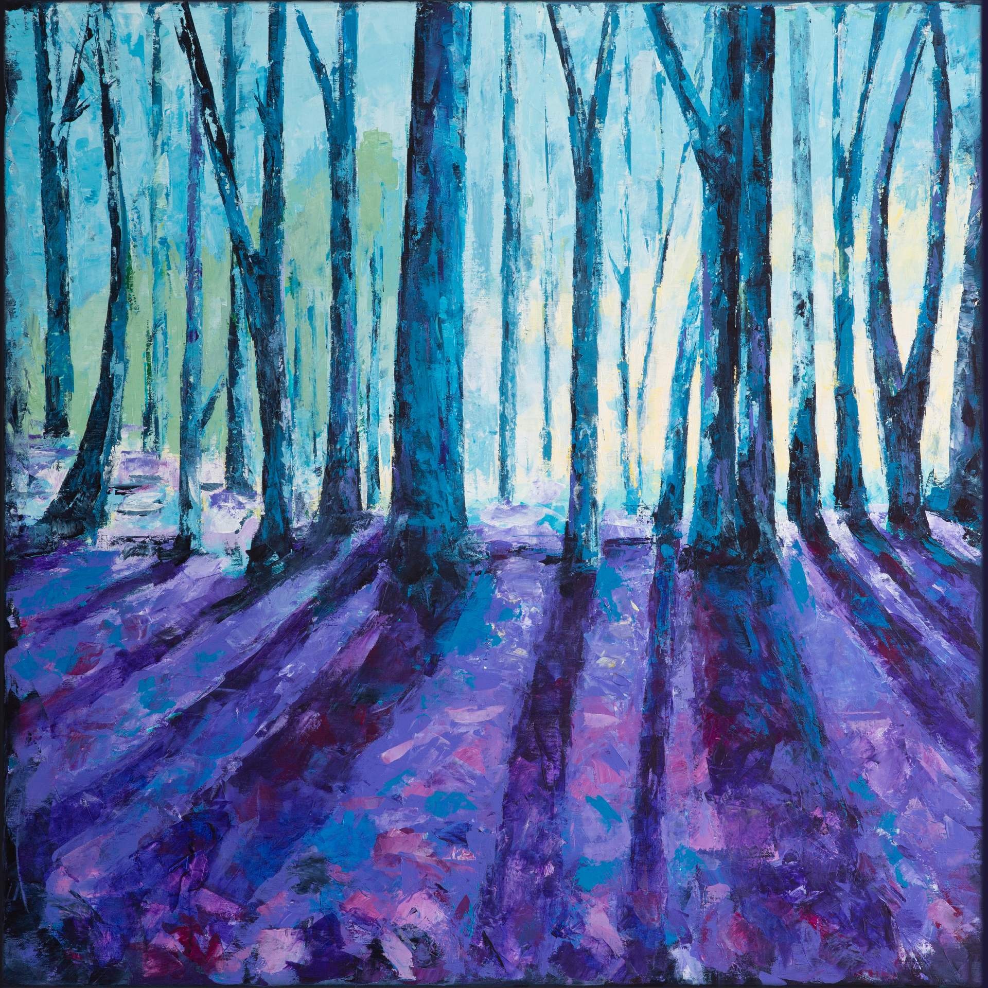 Wald 20 - morgens von Schneiderwind, Alfred 