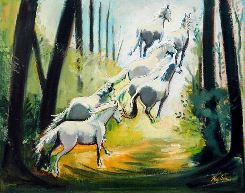 Cheveaux de rêve von Van Soens,  