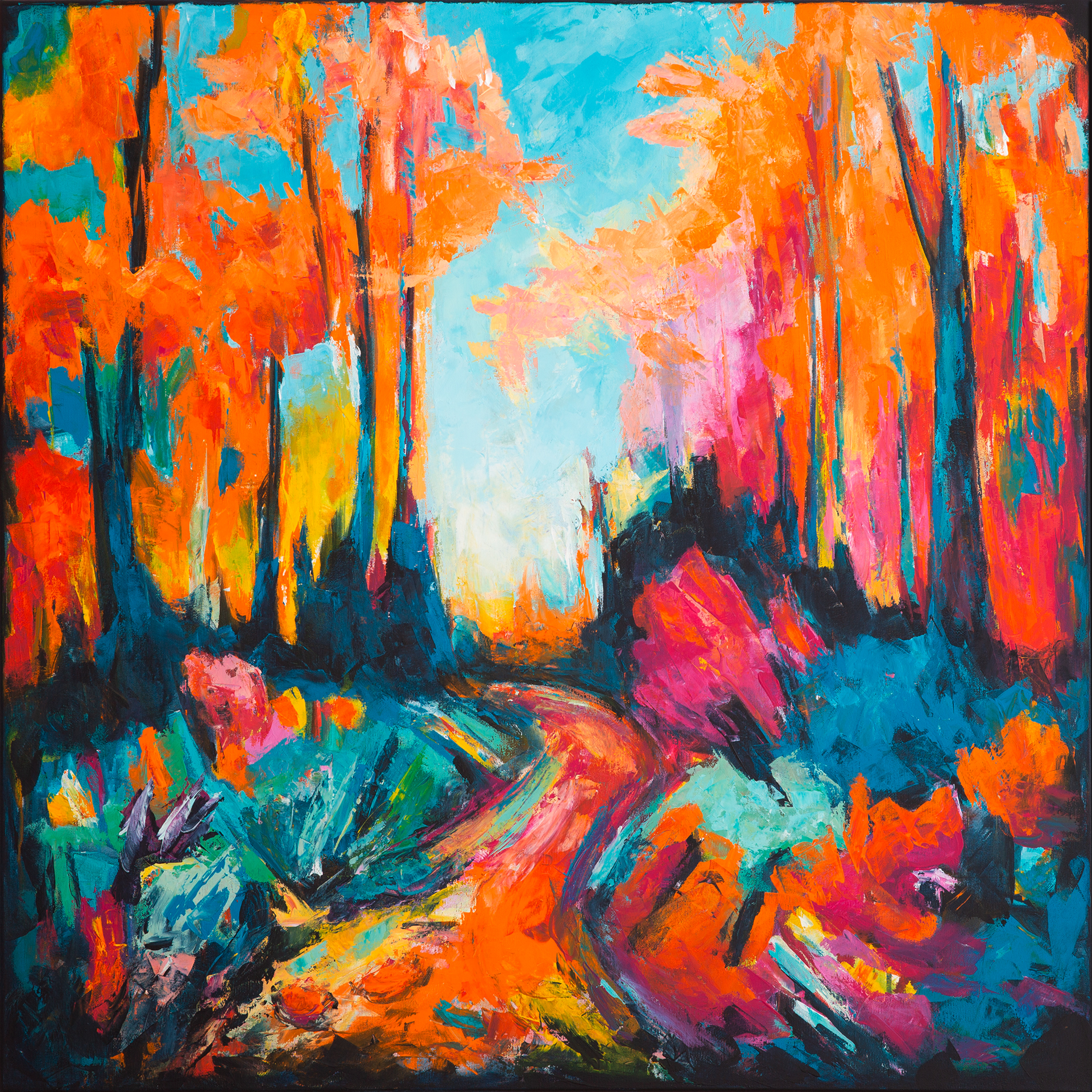 Wald 15 - herbst von Schneiderwind, Alfred 