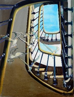 Escalier aux mouettes von Van Soens,  