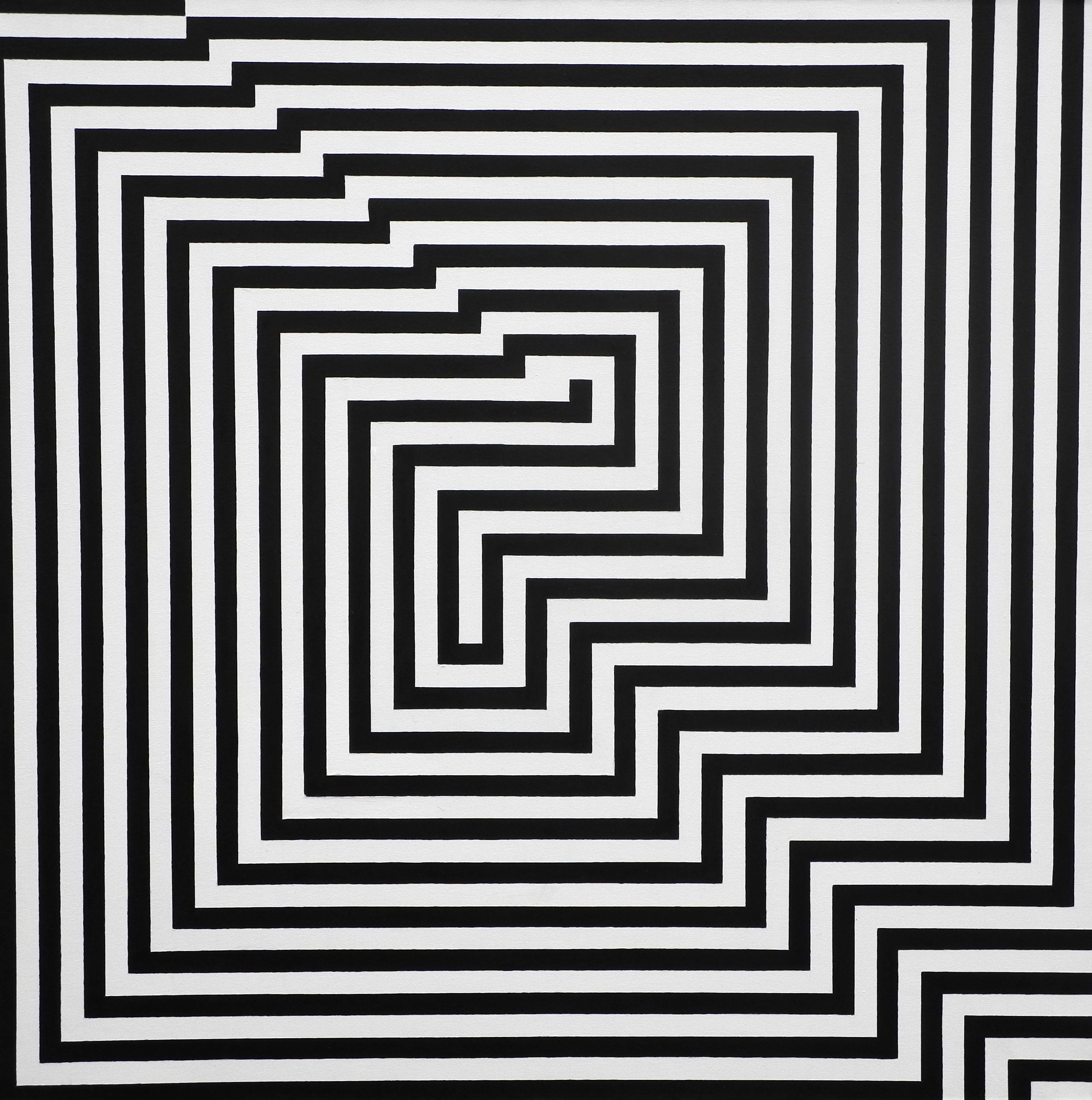 sw 4 Dreiecke - Konstruktion - Format von Timmer, Franz Josef