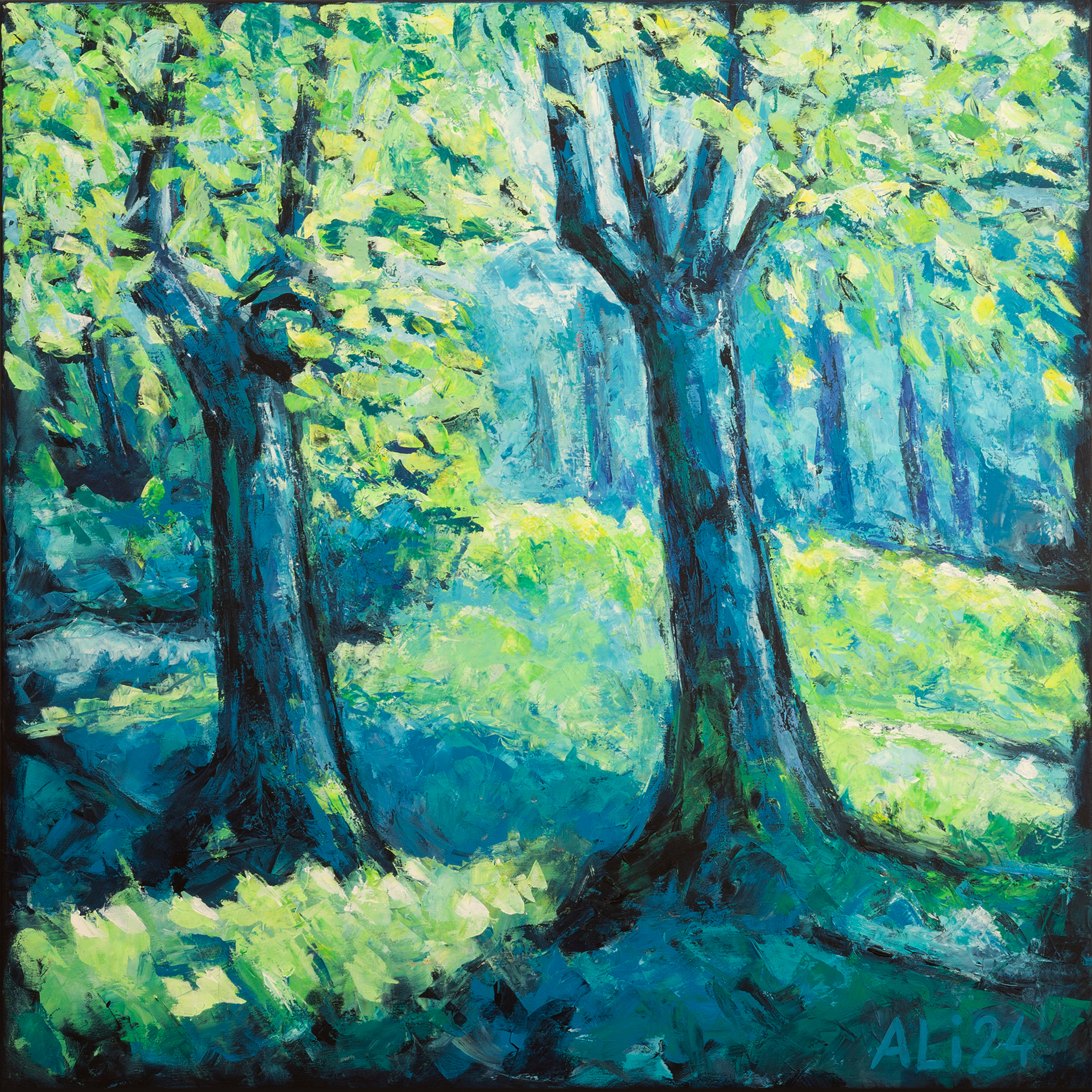 Wald 14 - Zwei Kumpel von Schneiderwind, Alfred 