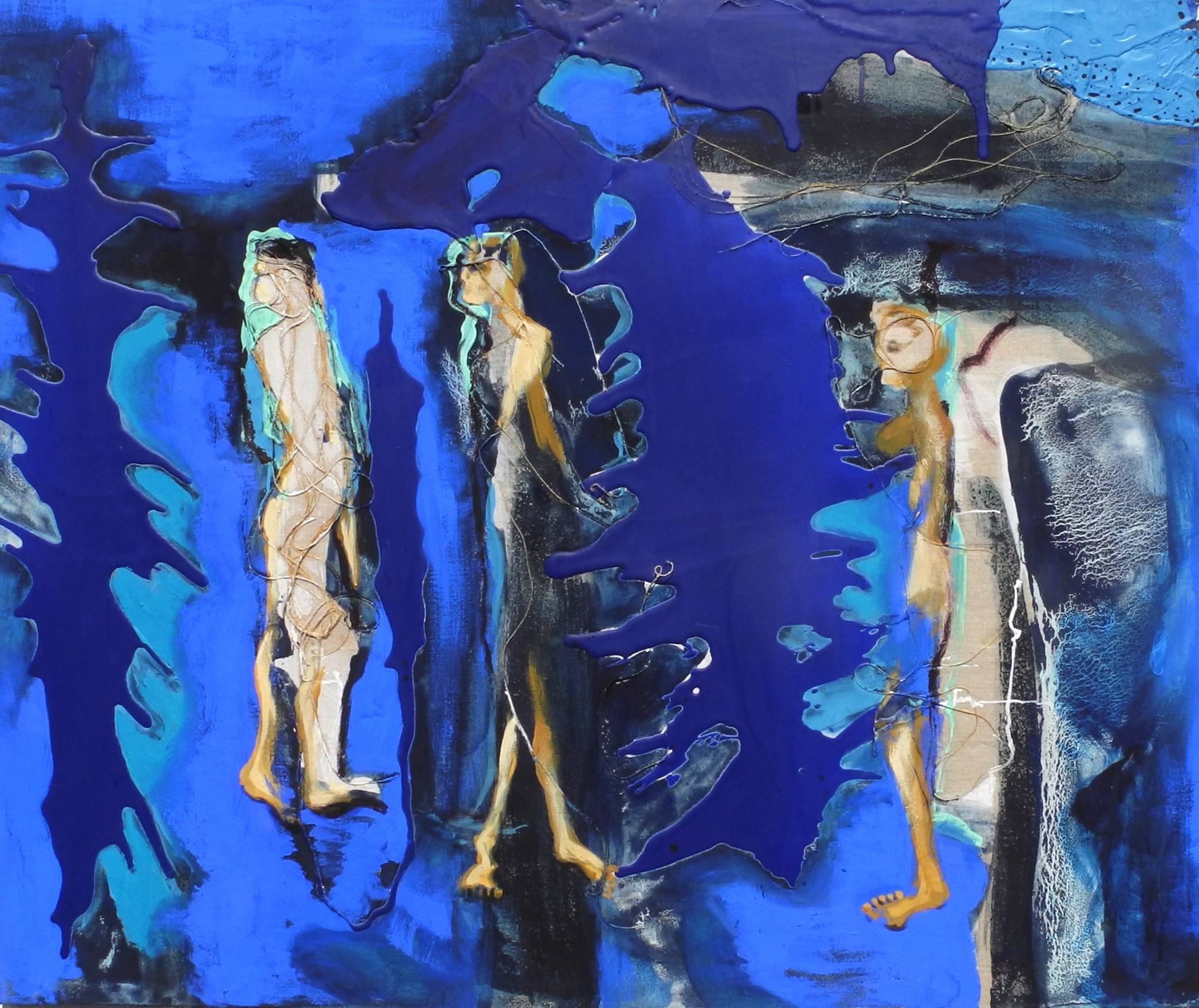 Bilder vom Wasser - Eiswasser von Roziewski, Elke