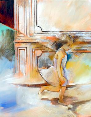 le faune et le cerf-volant von Gonthier, Jean-Pierre